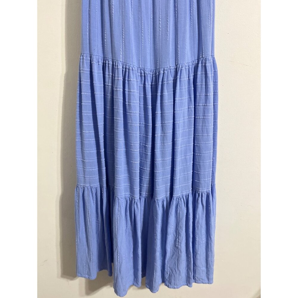 Haute Hippie Spaghetti Strap Midi Dress Blue S - Picture 5 of 11